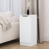 VidaXL Dulap, alb, 30x30x70 cm, lemn prelucrat