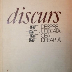 DISCURS DESPRE JUDECATA CEA DREAPTA