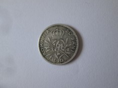 Romania 50 Bani 1910 argint cu patina frumoasa