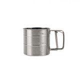 Sită Manuală Metalică, Capacitate 250g, Gri
