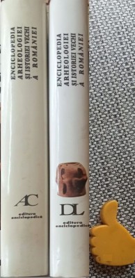 Enciclopedia arheologiei si istoriei vechi a Romaniei, vol. 1+2 A-C D-L foto