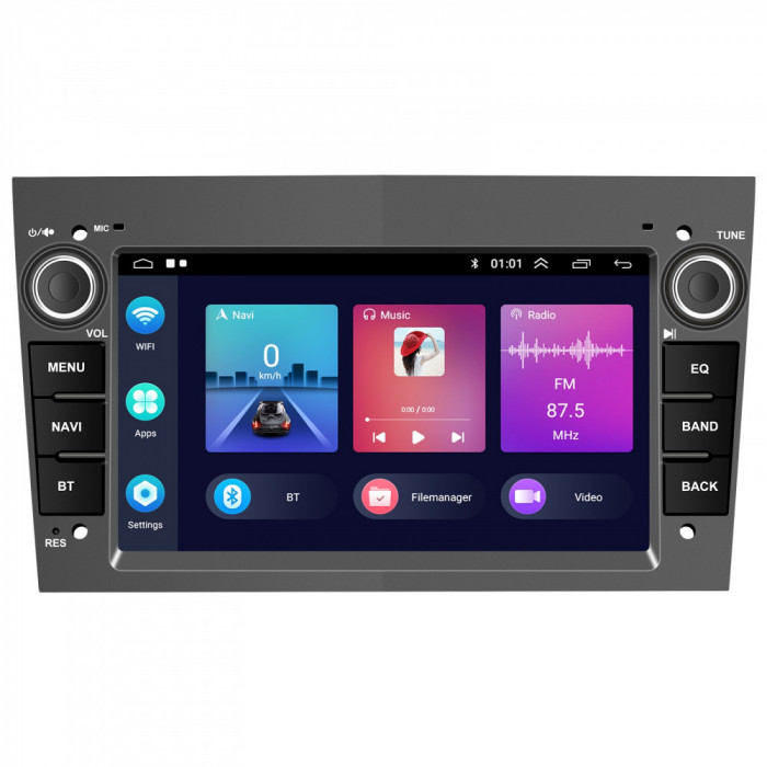 Navigatie Android Ecran 7 inch, Android, 2GB RAM, Opel Astra, Vectra, Corsa