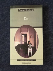 Da &amp;ndash; Thomas Bernhard foto