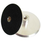 Suport rigid pt. dischete / paduri diamantate cu velcro 100mm - prindere M14 - DXDH.23007.100.U-Alu