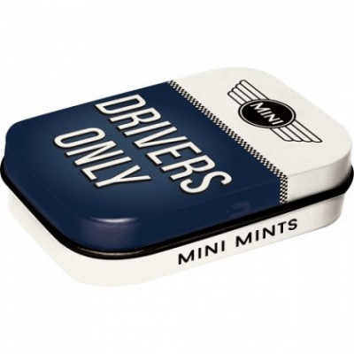 Cutie metalica cu bomboane - Mini Drivers Only foto