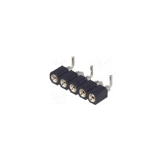 Conector 5 pini, seria {{Serie conector}}, pas pini 2.54mm, CONNFLY - DS1002-01-1*5S13