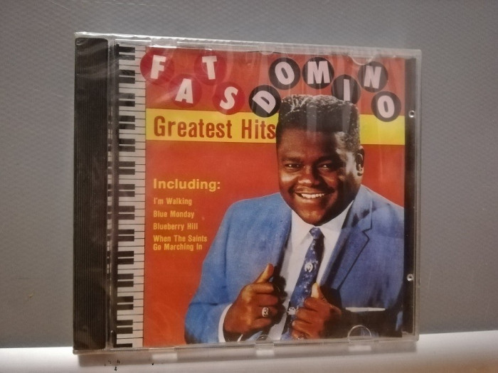 FATS DOMINO - GREATEST HITS (1987/WSC Rec/RFG) - CD ORIGINAL/Nou/Sigilat