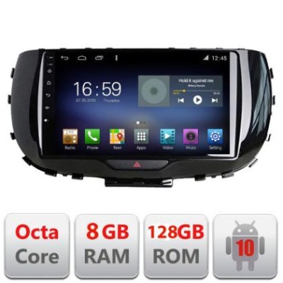 Navigatie Kia Soul 2020- F-soul Octa Core cu Android Radio Bluetooth Internet GPS WIFI DSP 8+128GB 4G CarStore Technology foto