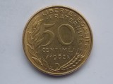 50 CENTIMES 1962 FRANTA