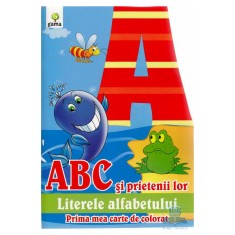 ABC si prietenii sai, Carte colorat foto