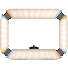 Suport stabilizator smartphone cu lumini Ulanzi U200 pentru vlogging 2245 foto