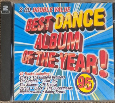 cd best dance album of the year &amp;#039;95 2cd foto