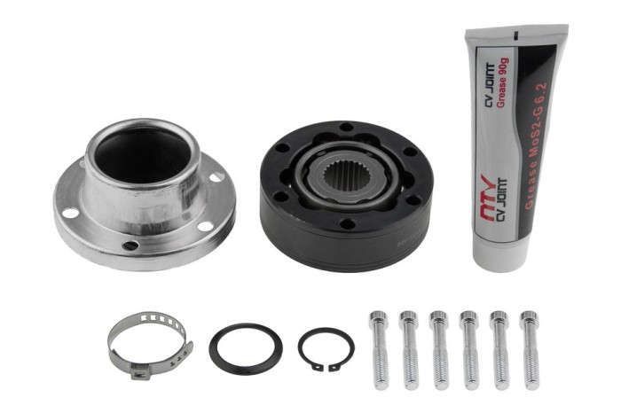 Tripoda planetara Audi Quattro A4, A6, A8 Vw Passat Syncro, Spline 25 Dinti, Diametru Gauri 8mm, NTY NPW-VW-022
