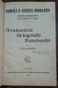 G.D. Scraba - Gramatica - Ortografie - Punctuatie / 1926