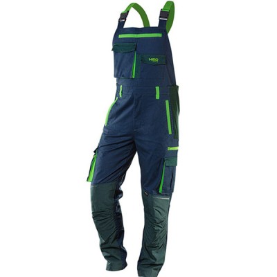 Pantaloni de lucru cu pieptar Premium nr.XXL/56 Neo Tools 81-246-XXL HardWork ToolsRange foto