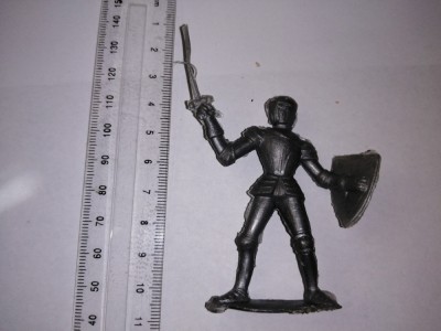 bnk jc Figurine de plastic - Koho - cavaler medieval foto