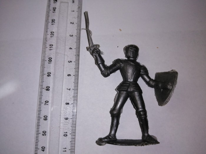 bnk jc Figurine de plastic - Koho - cavaler medieval