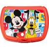 Cutie Sandwich Mickey Mouse Urban TataWay, Plastic Reciclabil, Fara BPA, 18.1x13.9x6.7 cm, Licenta Disney