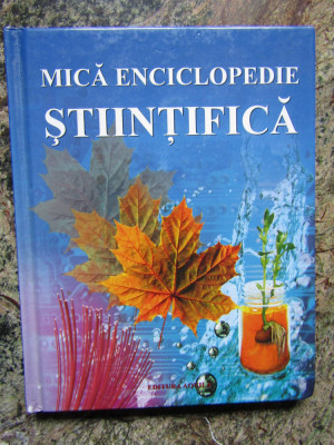 Mica enciclopedie stiintifica foto
