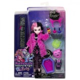 Papusa Draculaura, Monster High, Creepover Party, HKY66