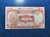 UGANDA 1000 SHILINGI 1986 UNC