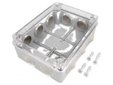 Carcasă de conexiuni IP65 gri