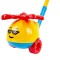 Jucarie zornaitoare de impins, TechnoK, (9437) elicopter, unisex, multicolor
