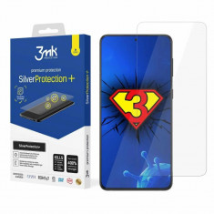 Folie de Protectie 3MK Antimicrobiana Silver Protection + pentru Samsung Galaxy S21 foto