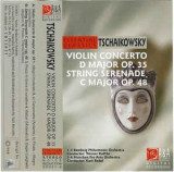 Casetă audio Tchaikowsky &lrm;&ndash; Violin Concerto D Major Op. 35 / String Serenade, Casete audio