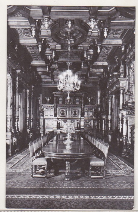 bnk cp Sinaia - Muzeul Peles - Sufrageria - necirculata