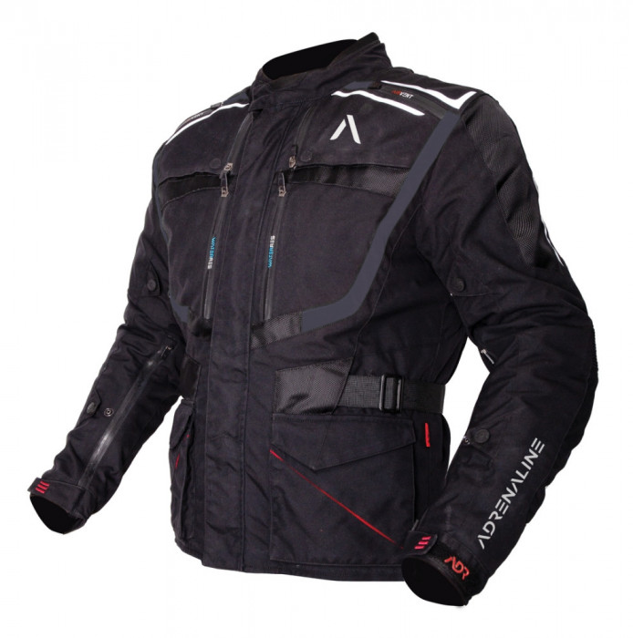 Jacheta Moto Touring Adrenaline Orion PPE, Negru, 4XL