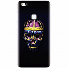 Husa silicon pentru Huawei P10 Lite, Colorfull Skull