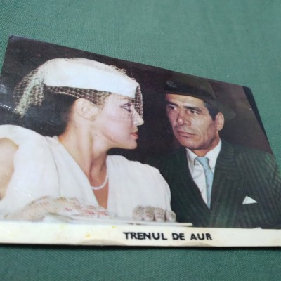 CALENDAR VECHI 1988 ROMANIAFILM RECLAMA LA FILMUL TRENUL DE AUR foto
