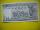HOPCT RWANDA 100 FRANCS 1989 [ 1 ] AUNC
