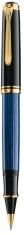 Roller souveran r800 accesorii placate cu aur,corp negru-albastru