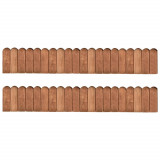 Role de bordura, 2 buc., 120 cm, lemn de pin tratat GartenMobel Dekor, vidaXL