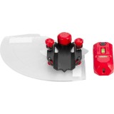 Nivela laser verde cu goniometru, acumulator USB, 20 m, Strend Pro