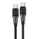 Cablu de incarcare, type-c to type-c, 60w, high-speed charging, 1.2m - acefast - black