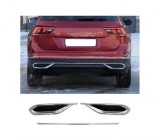 Set ornamente tobe evacuare bara spate Vw Tiguan 2 / Tiguan Allspace Facelift 2020-2024