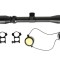 Luneta vanatoare Bushnell 3-9x32 pentru calibrul .22 + prindere