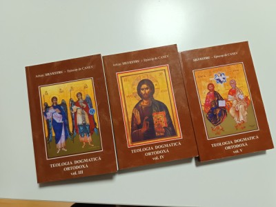 Ep. SILVESTRU DE CANEV, TEOLOGIA DOGMATICA ORTODOXA, VOL. 3-4-5 foto