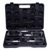 Set micrometru mecanic, 0-100 mm, 8 piese, Kraft