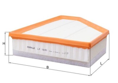 MAHLE LX 1640 Filtru aer foto