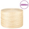 Franghie, 2000 m, sisal 100%, 3 mm