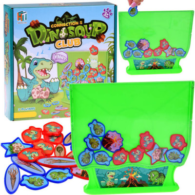 Strategia arcade joc de joc conecta 5 dinozauri puzzleGR0614 foto