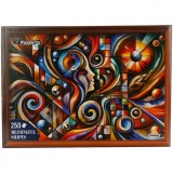 Puzzle Witty Puzzlezz, Meaningful Shapes, Arta moderna, 250 piese
