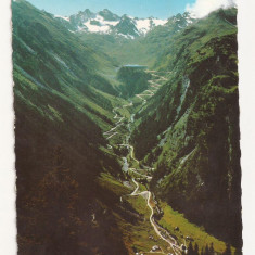 AT6 -Carte Postala-AUSTRIA- Silvretta-Hochalpenstrasse, circulata 1969