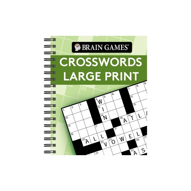 Brain Games Large Print Crosswords