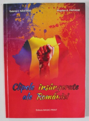 CLIPELE INSANGERATE ALE ROMANEI , AUTORI SI CARTI DESPRE STAREA ACTUALA A ROMANIEI IN CONTEXTUL GLOBALIZARII , de GABRIEL I. NASTASE si BOGDAN A. PAPA foto