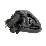 Filtru aer stil carbon scuter Yamaha-Aprilia-Keeway, 210/95/170mm